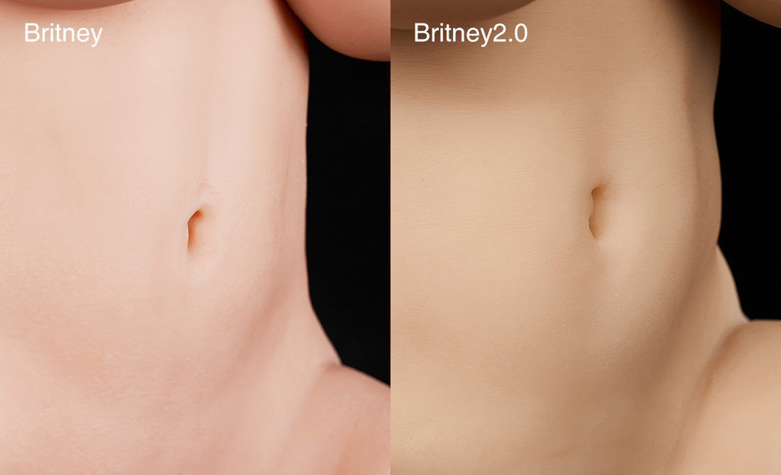 Britney Wheat 2.0: Tantaly Sexpuppen-Torso mit großen Brüsten (Lieferung in 5–7 Tagen)