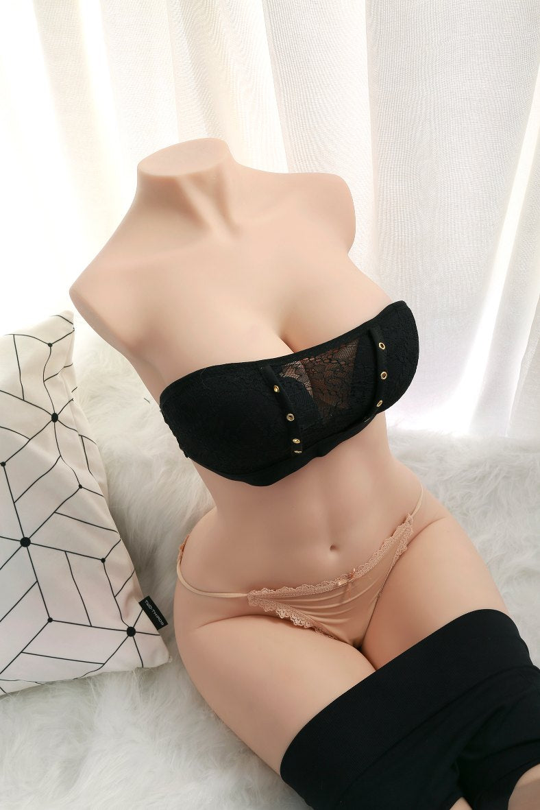 DM1009: FJ Doll Sexpuppen-Torso – D-Cup (Gelbrust gratis)