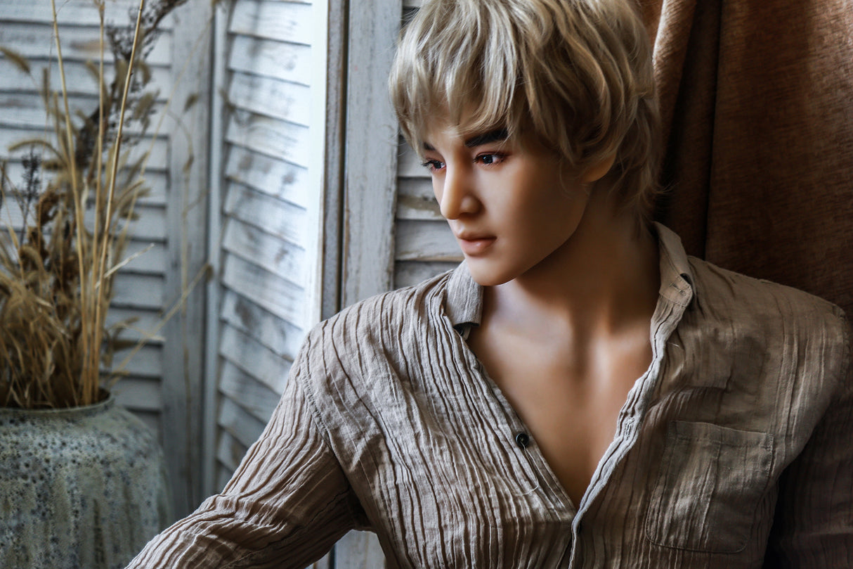 Tang (Blonde): Qita Doll Asian Male Sex Doll