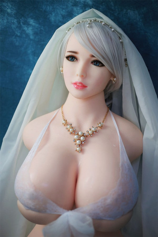 Kerry : Torse de poupée sexuelle asiatique JYDoll (entièrement en silicone)