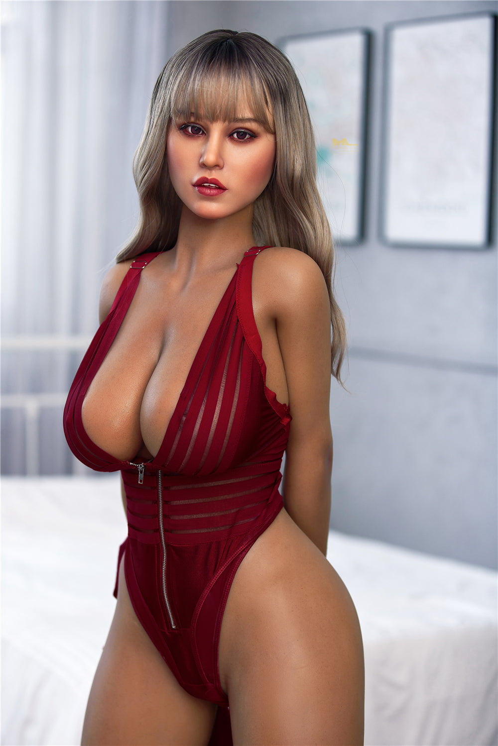 S2: Premium 165cm F-Cup Silicone Sex Doll-Irontech Doll