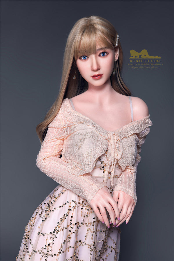 Candy S6: Premium 152cm A-Cup Silicone Sex Doll-Irontech Doll