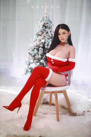 Catherine de Noël (tête en silicone) : poupée sexuelle asiatique JYDoll