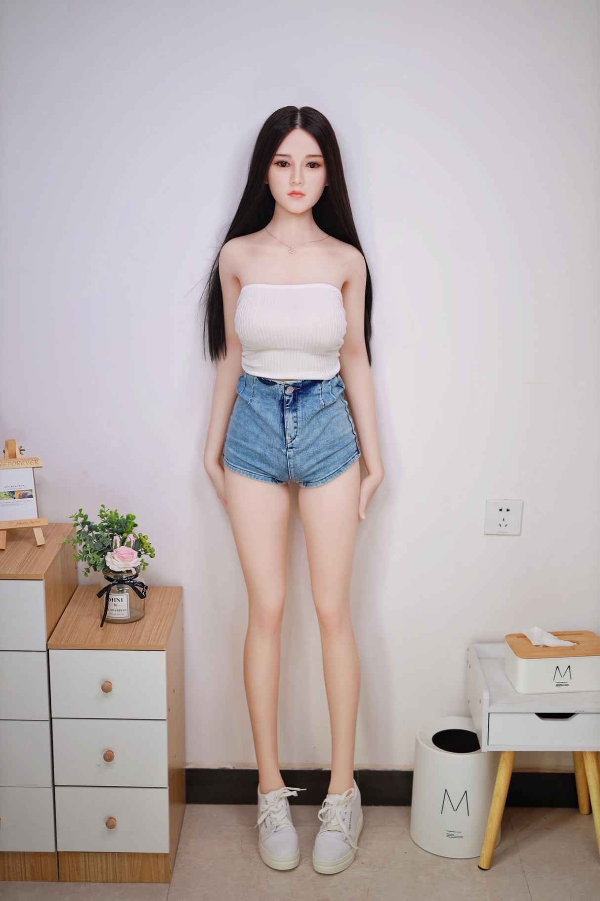 H1 (tête en silicone) : poupée sexuelle asiatique JYDoll