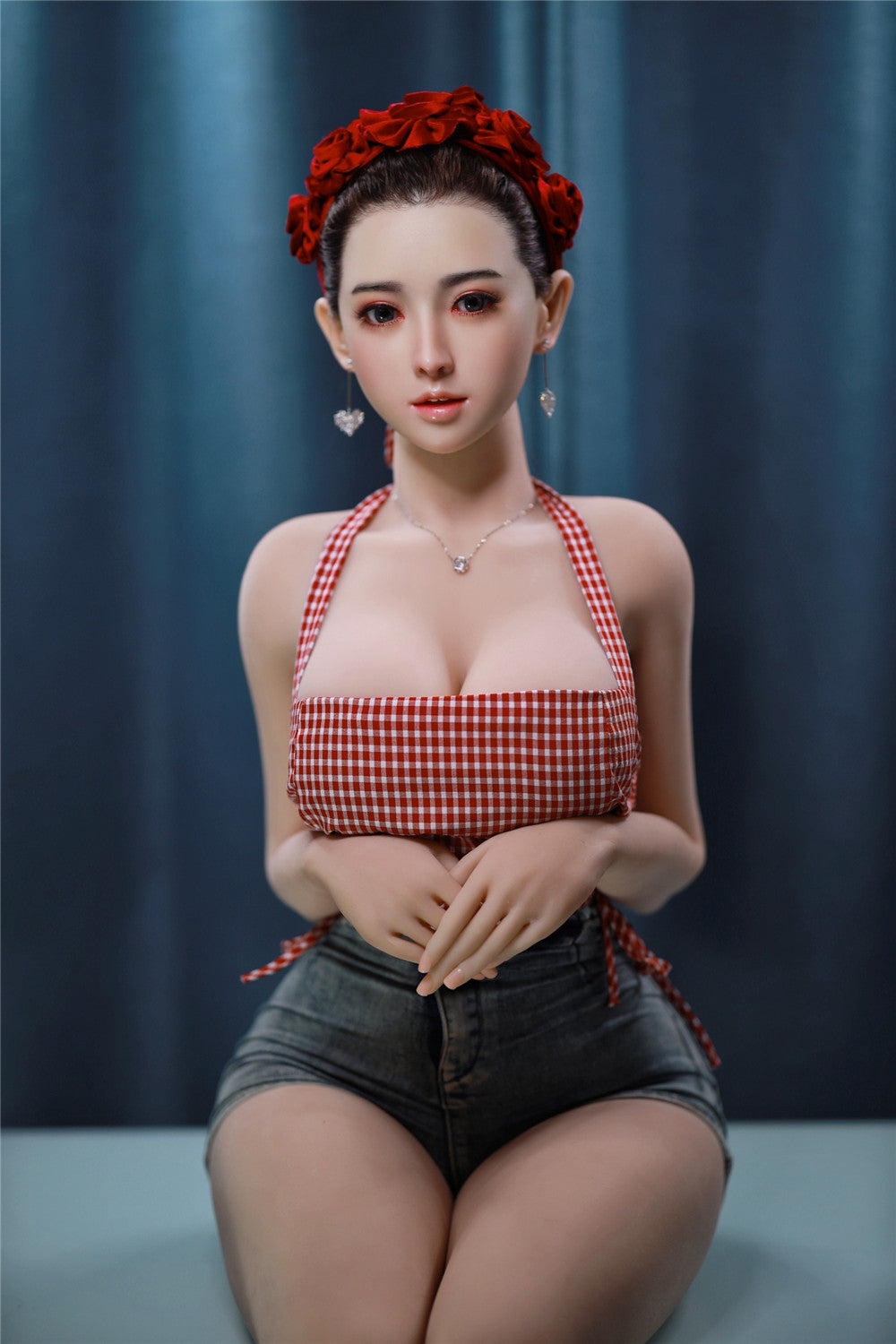 XiuJie (tête en silicone) : poupée sexuelle asiatique JYDoll