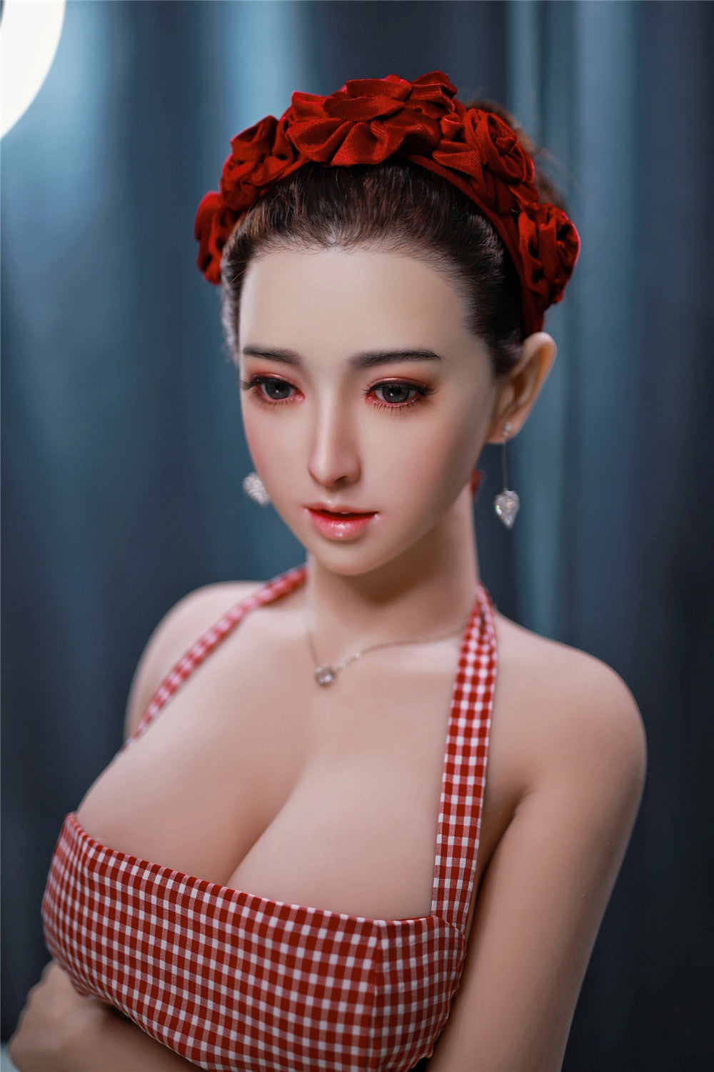 XiuJie (tête en silicone) : poupée sexuelle asiatique JYDoll