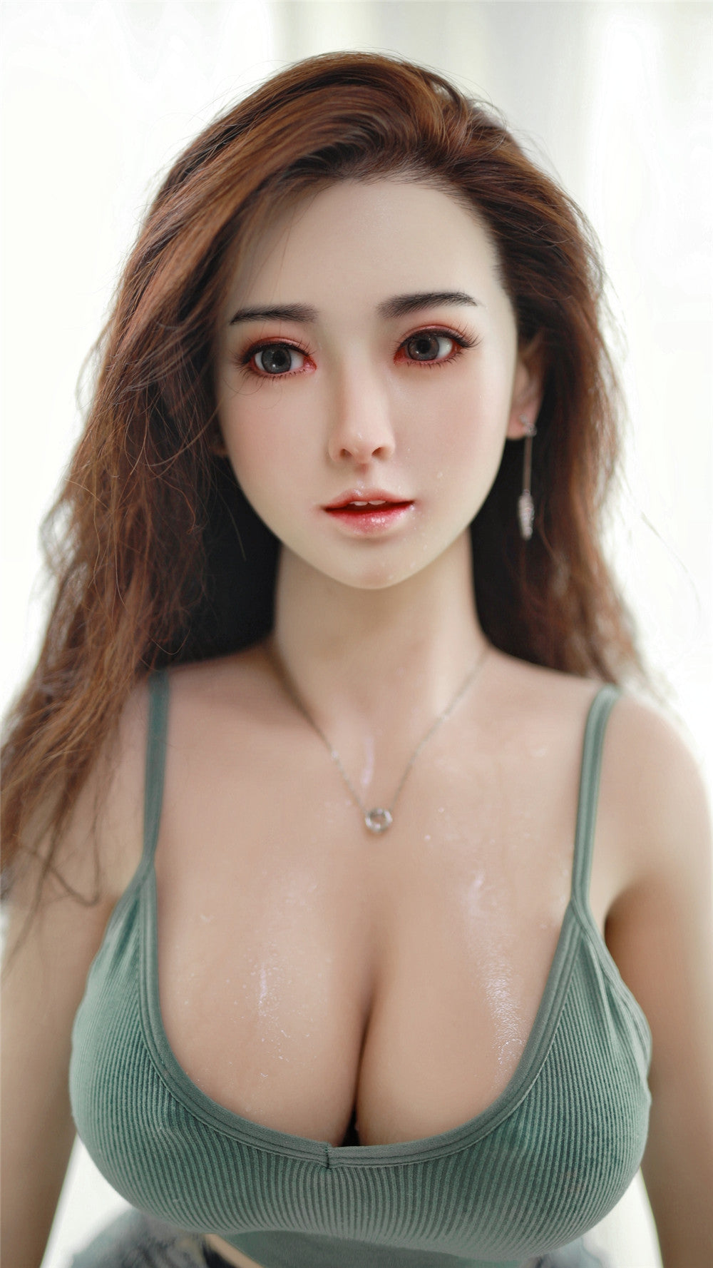 XiuJie (tête en silicone) : poupée sexuelle asiatique JY Doll