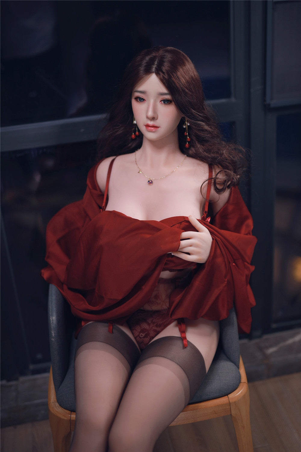 MeiYu (tête en silicone) : poupée sexuelle asiatique JYDoll