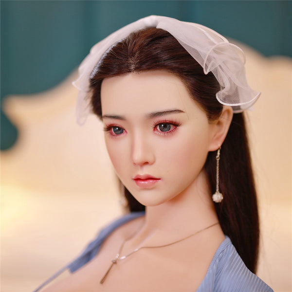 L.qi (Silikonkopf): JYDoll Asiatische Sexpuppe