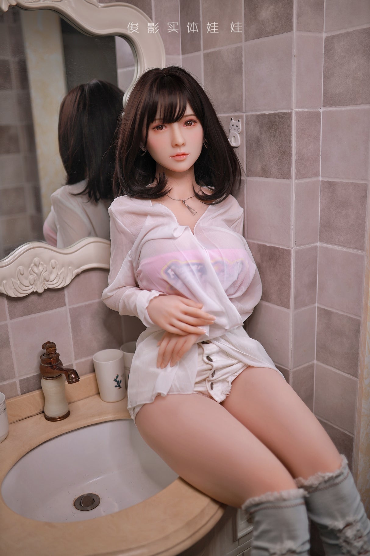 YiTing (tête en silicone) : poupée sexuelle asiatique JYDoll