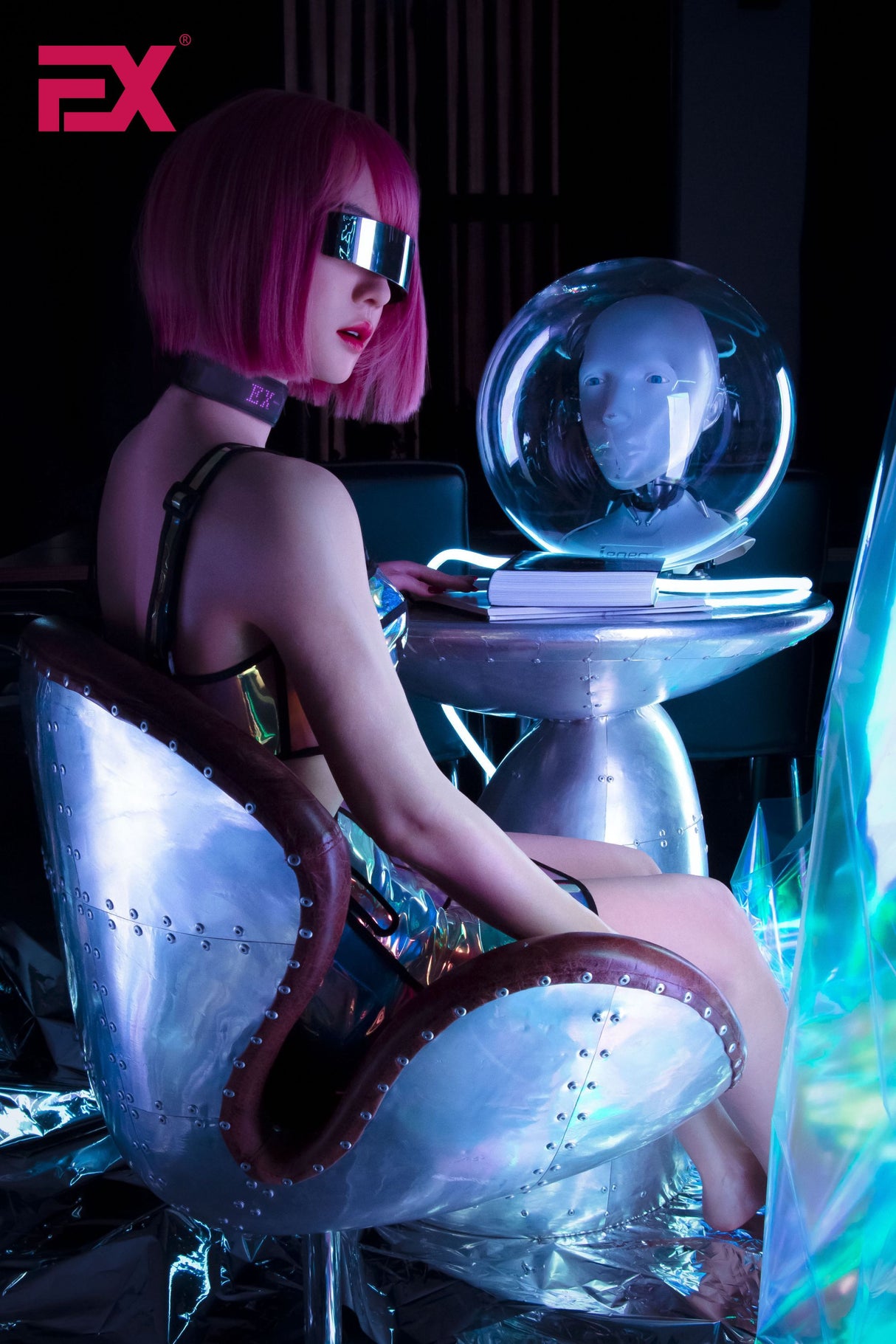 Jie – Cyberpunk (Vollsilikon): EX Doll Asiatische Sexpuppe (RealClone)