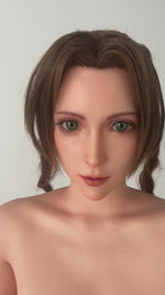 Aerith V2 (Vollsilikon): Asiatische Sexpuppe für Spieldamen (Lady-4)