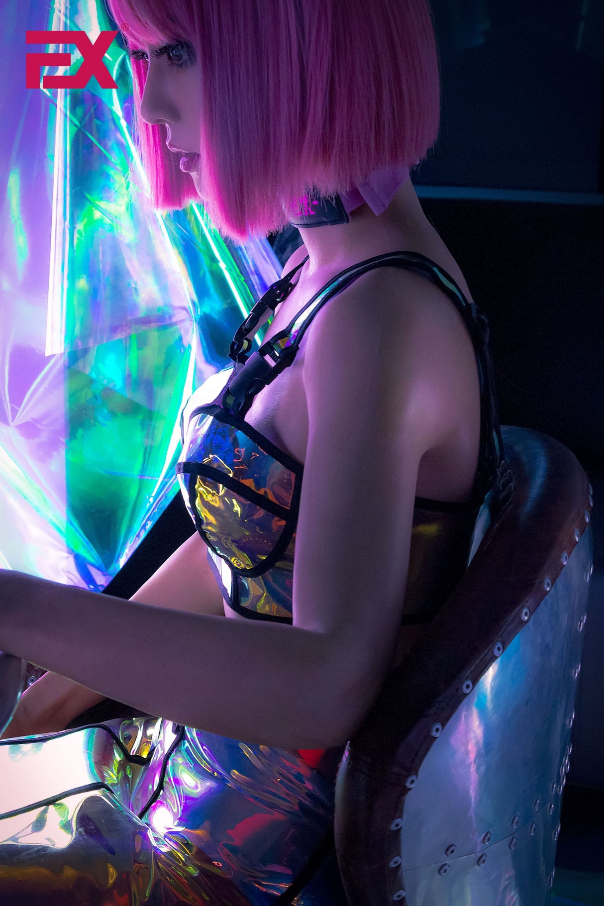 Jie - Cyberpunk (Full Silicone) : Poupée sexuelle asiatique EX Doll (RealClone)