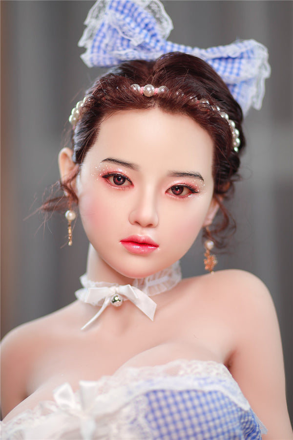 L.Jiu (tête en silicone) : poupée sexuelle asiatique JYDoll