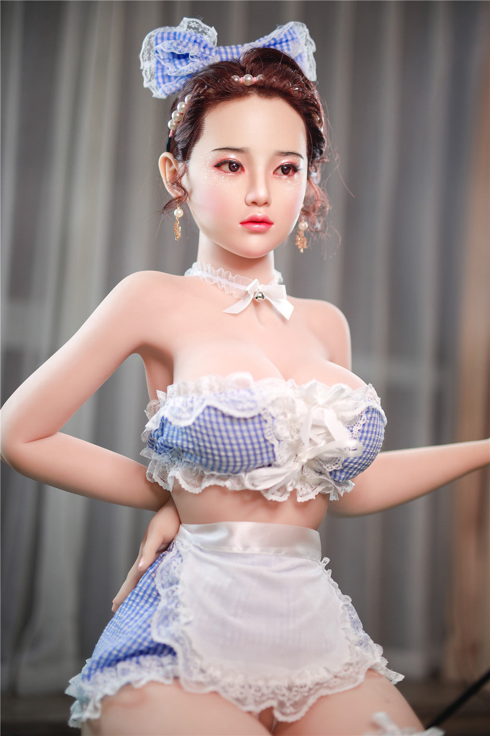 L.Jiu (tête en silicone) : poupée sexuelle asiatique JYDoll