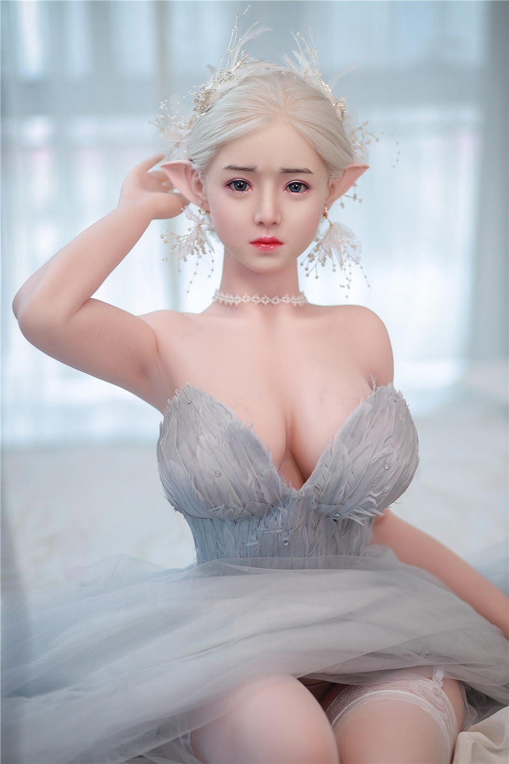 JingYa (tête en silicone) : poupée sexuelle asiatique JYDoll