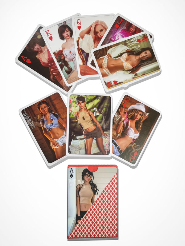 WM Dolls Limited Edition Playing Cards (Not to Be Sold Without Sex Doll)