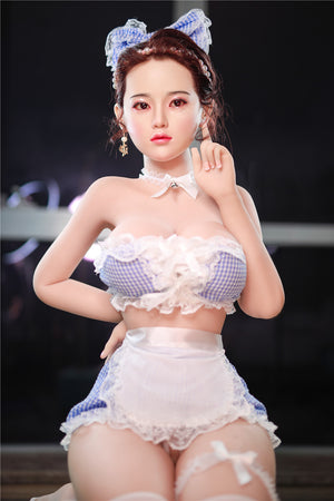 L.Jiu (tête en silicone) : poupée sexuelle asiatique JYDoll