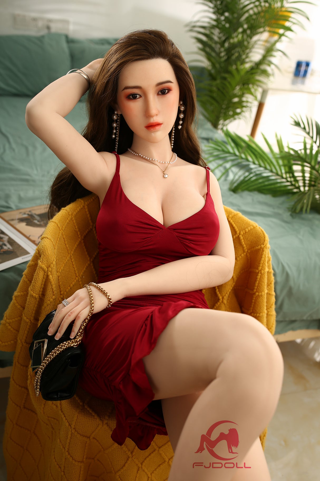 JiaJing (Vollsilikon): FJ Doll Asiatische Sexpuppe