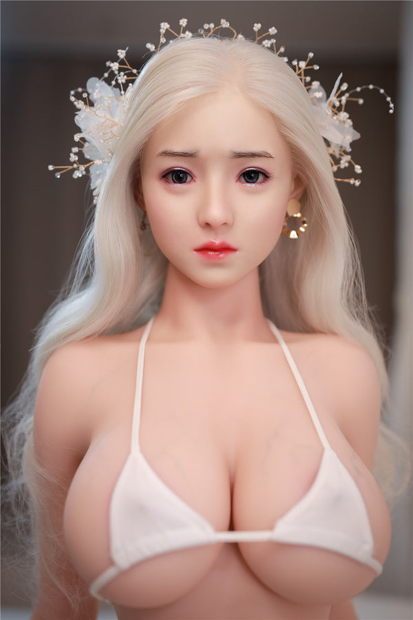 JingYa (tête en silicone) : poupée sexuelle asiatique JYDoll