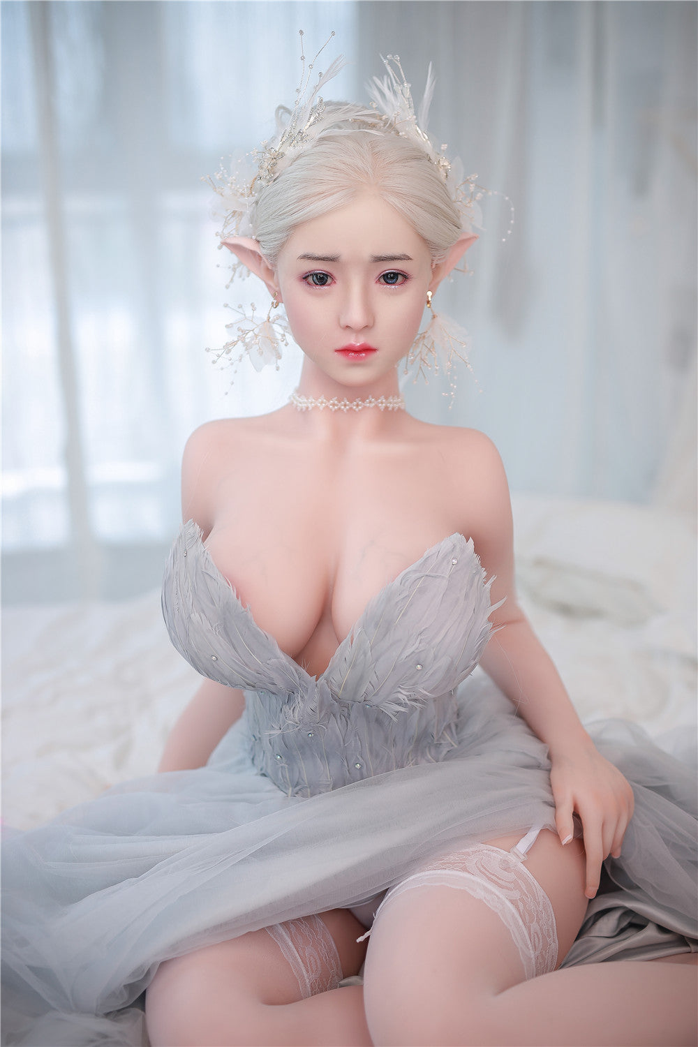 JingYa (tête en silicone) : poupée sexuelle asiatique JYDoll