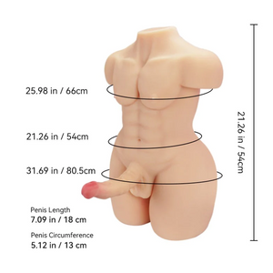 Channing: Tantaly Male Sex Doll Torso (Arrive 5-7days)