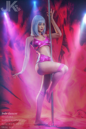 Pole Dancer: JK Doll Weiße Sexpuppe