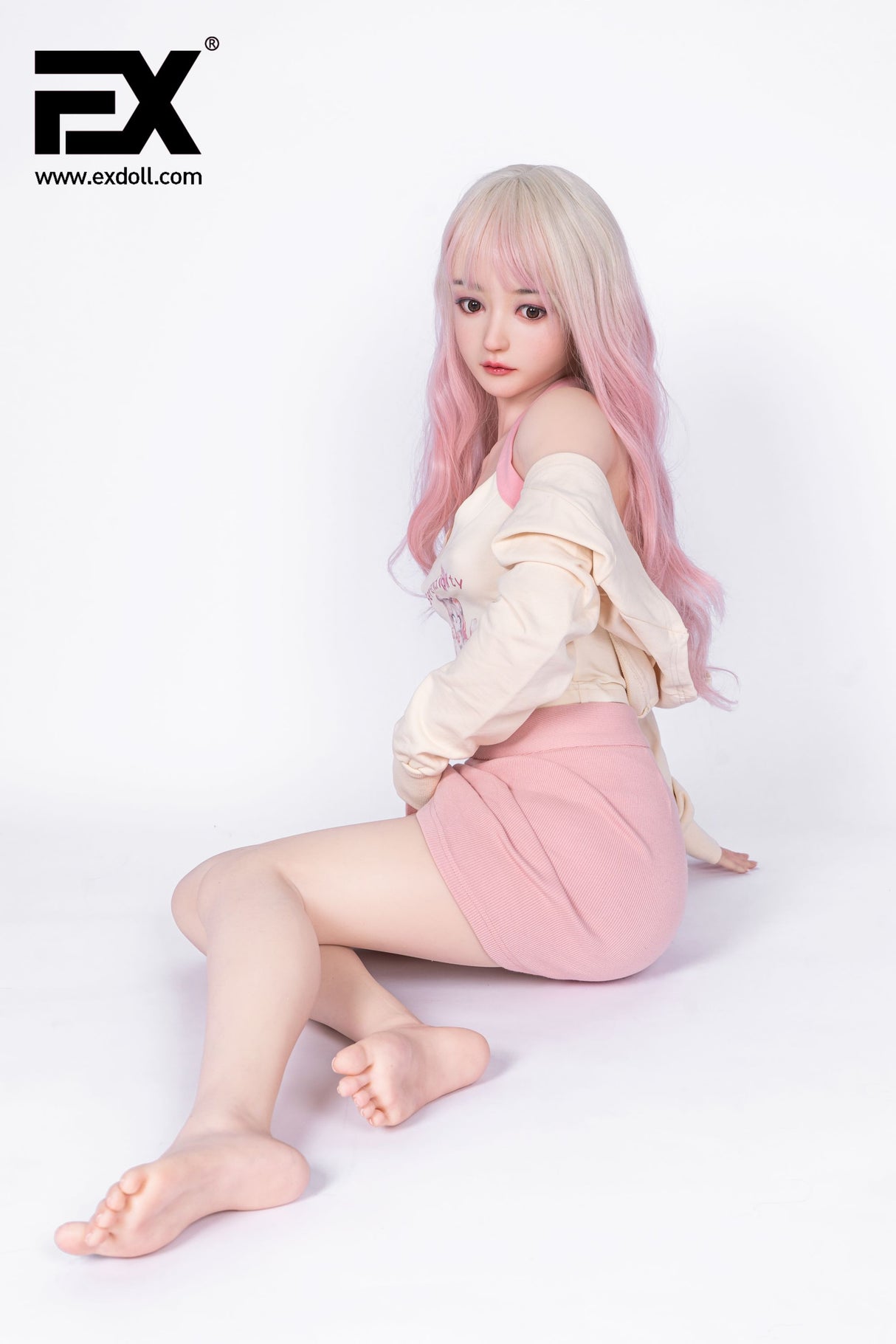 Ruby - Pink Summer (Full Silicone): EX Doll Asian Sex Doll