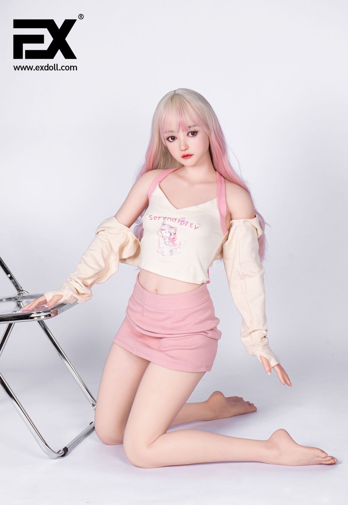 Ruby - Pink Summer (Full Silicone): EX Doll Asian Sex Doll