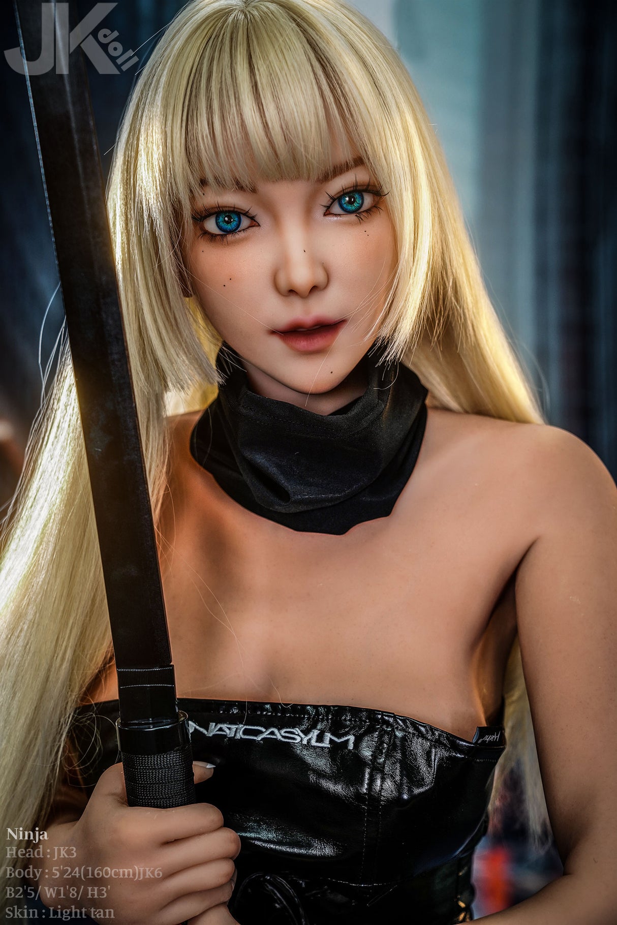 Ninja: JK Doll White Sex Doll