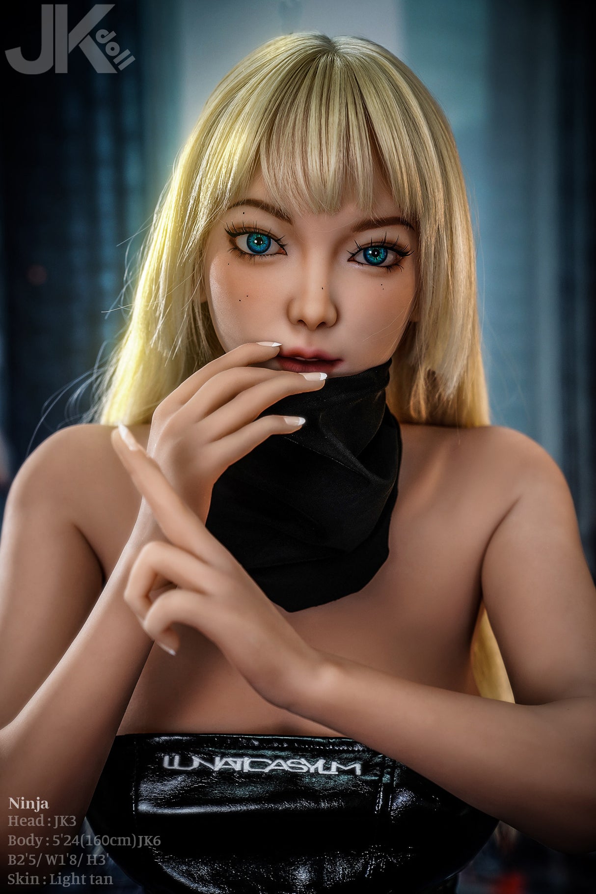 Ninja: JK Doll White Sex Doll