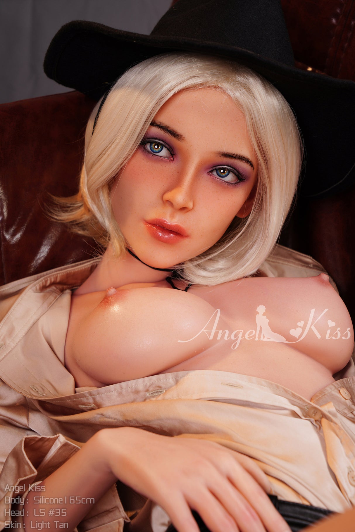 Sabina Giles (Full Silicone): Angel Kiss White Sex Doll