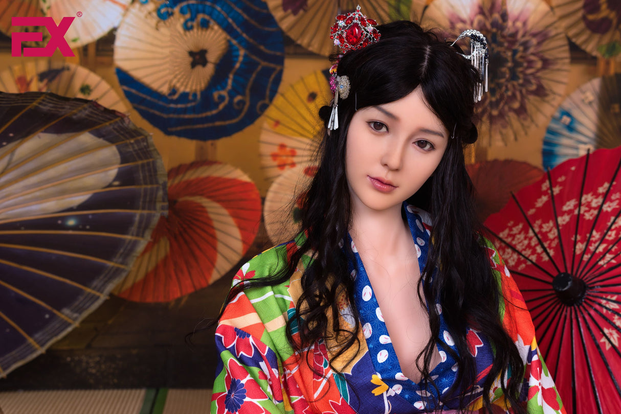 Ruo-yi (Vollsilikon): EX Doll Asiatische Sexpuppe (Ukiyo-e)