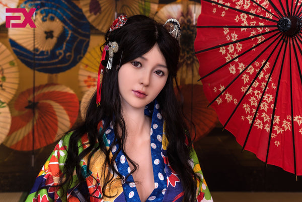 Ruo-yi (Vollsilikon): EX Doll Asiatische Sexpuppe (Ukiyo-e)