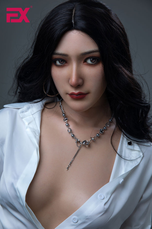 Evelyn (Vollsilikon): EX Doll Asiatische Sexpuppe (RealClone)