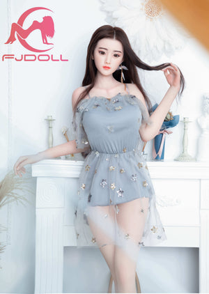 Ella (tête en silicone) : poupée sexuelle asiatique FJ Doll