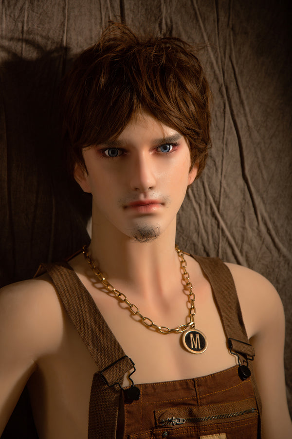 Zhou (Silicone Head): Qita Doll Asian Male Sex Doll