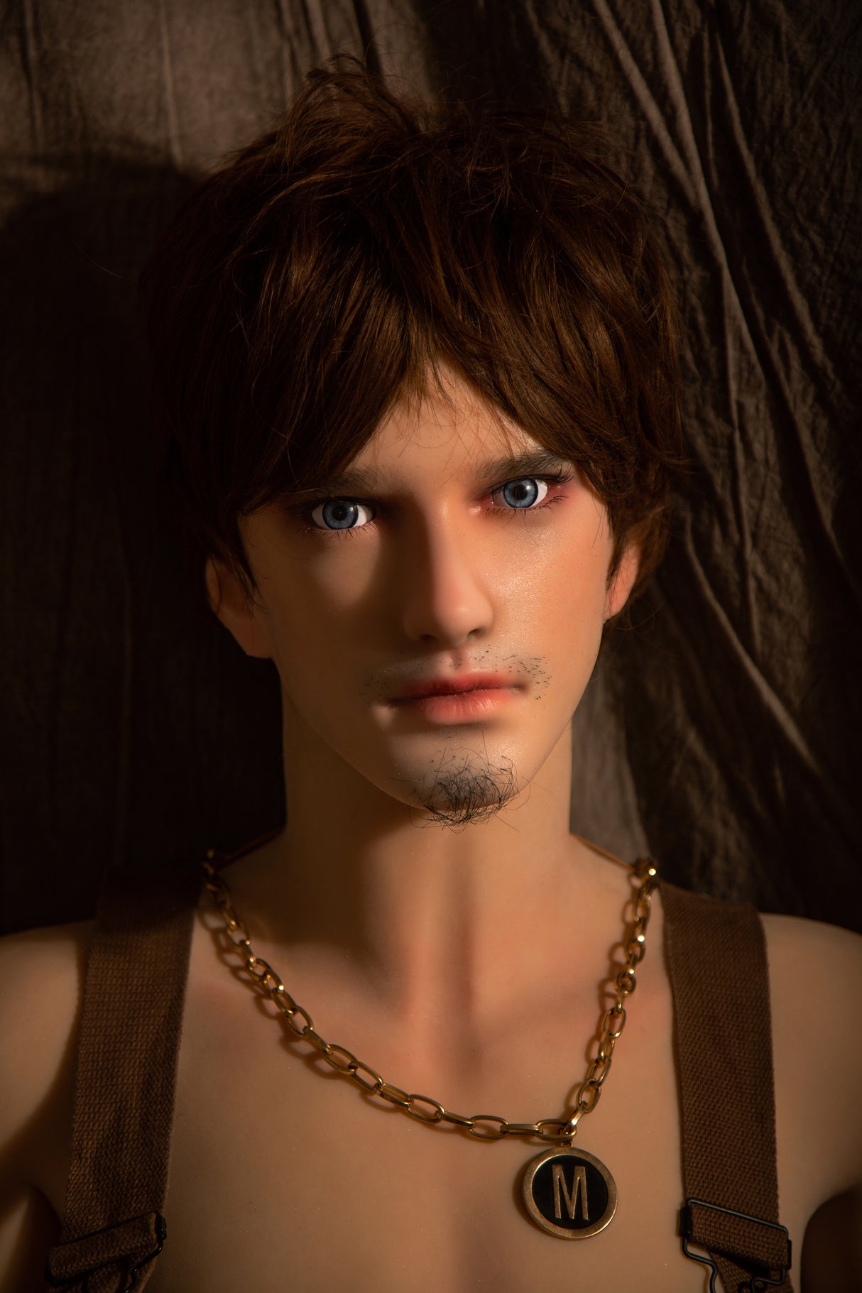 Zhou (Silicone Head): Qita Doll Asian Male Sex Doll