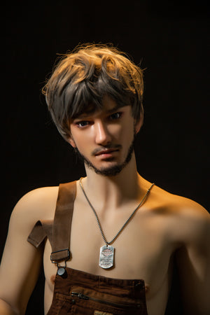 Zhou (Silicone Head): Qita Doll Asian Male Sex Doll