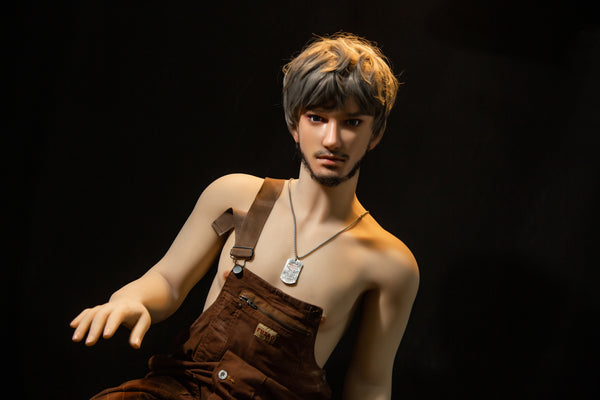 Zhou (Silicone Head): Qita Doll Asian Male Sex Doll