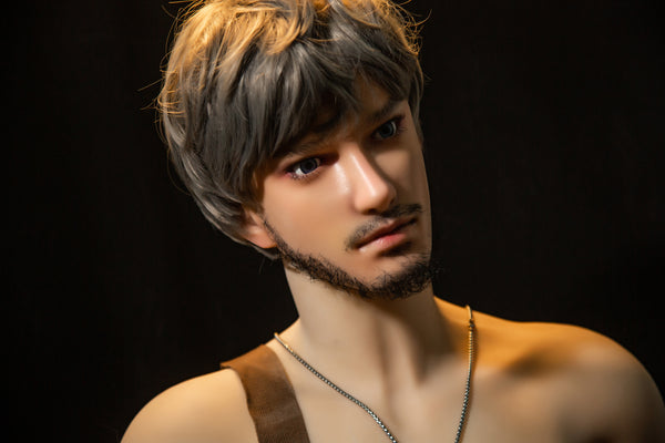 Zhou (Silicone Head): Qita Doll Asian Male Sex Doll