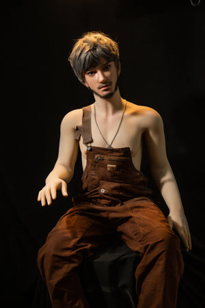 Zhou (Silicone Head): Qita Doll Asian Male Sex Doll