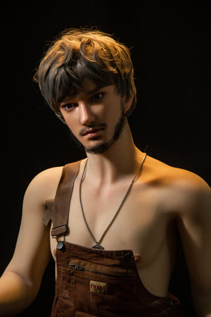 Zhou (Silicone Head): Qita Doll Asian Male Sex Doll