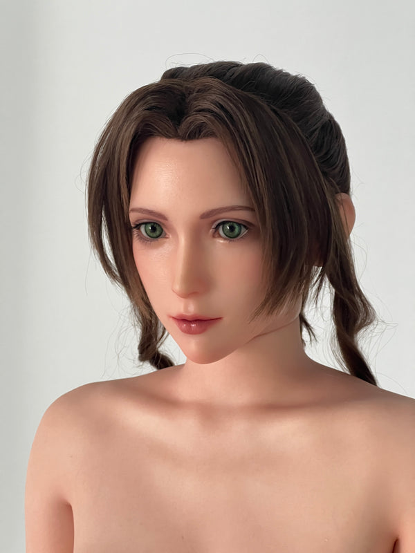 Aerith V2 (Vollsilikon): Asiatische Sexpuppe für Spieldamen (Lady-4)