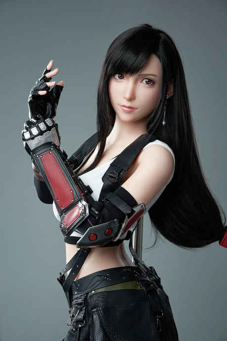 Tifa V3 (Vollsilikon): Asiatische Sexpuppe für Game Lady (Lady-3)