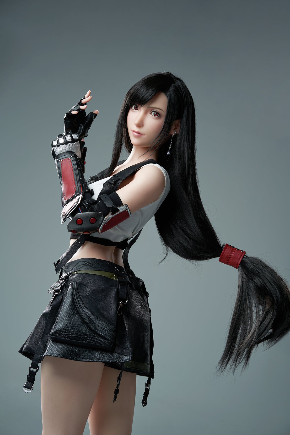 Tifa V3 (Full Silicone) : Poupée sexuelle asiatique Game Lady (Lady-3)