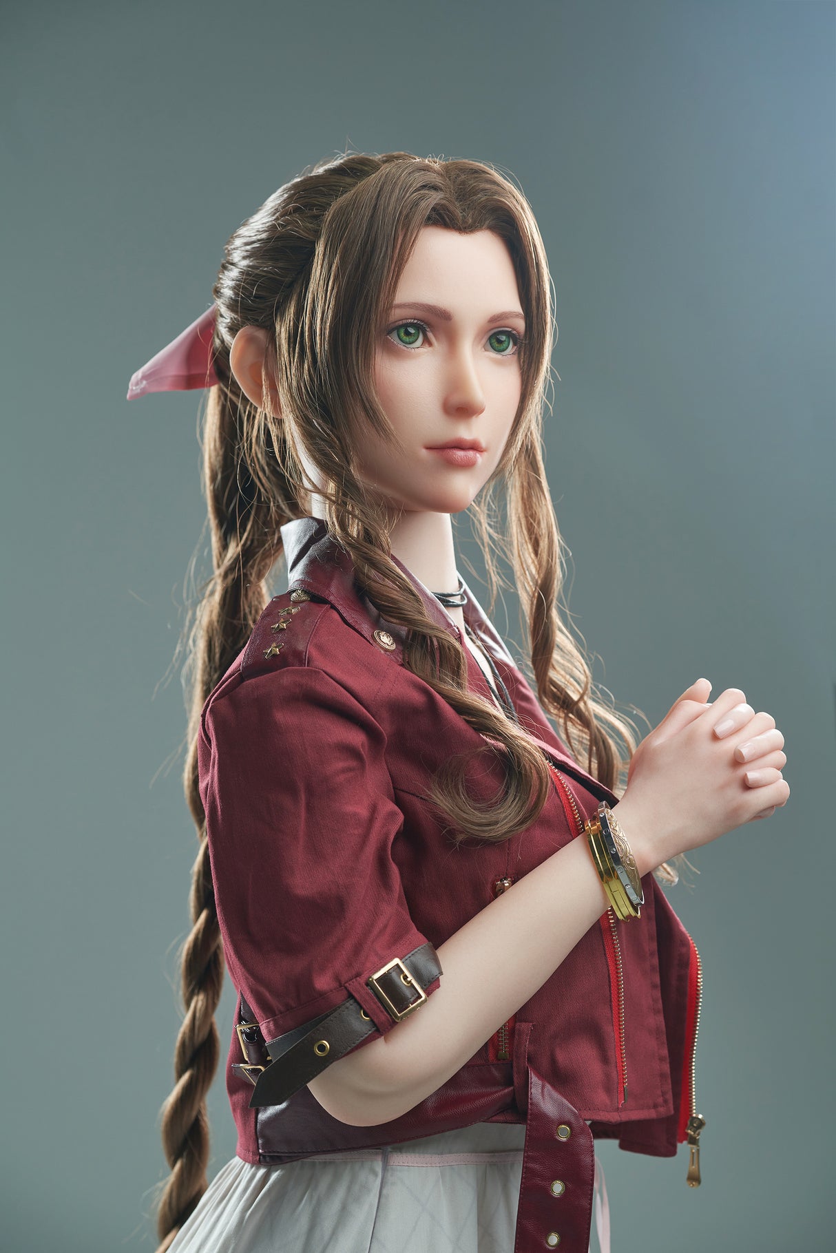 Aerith V1 (Vollsilikon): Asiatische Sexpuppe „Game Lady“ (Lady-4)