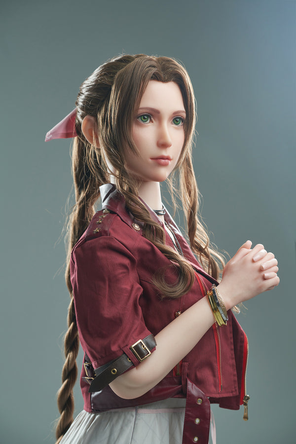 Aerith V1 (Full Silicone) : Poupée sexuelle asiatique Game Lady (Lady-4)