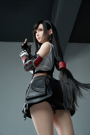 Tifa V3(Full Silicone): Game Lady Asian Sex Doll(Lady-3)