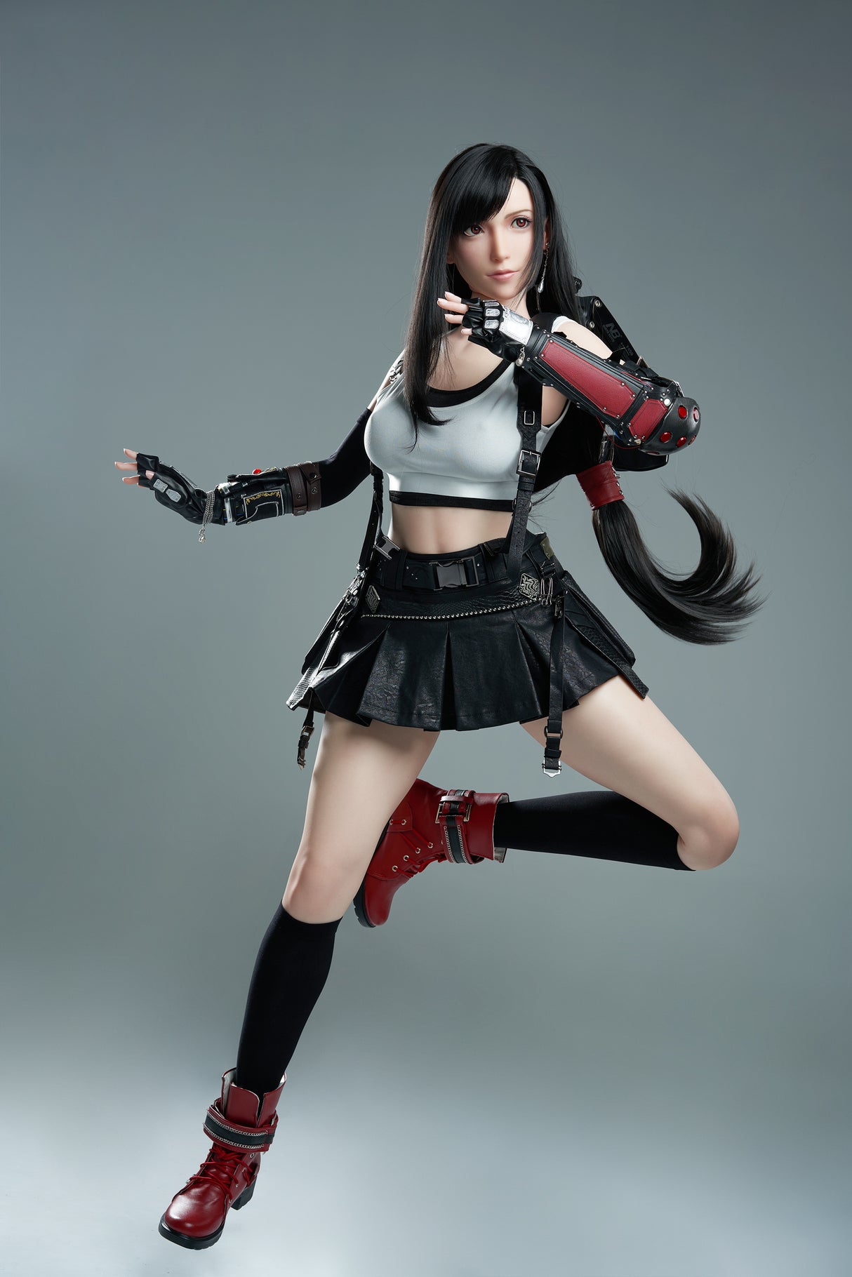 Tifa: 167cm D-cup Anime Silicone Sex Doll-Game Lady